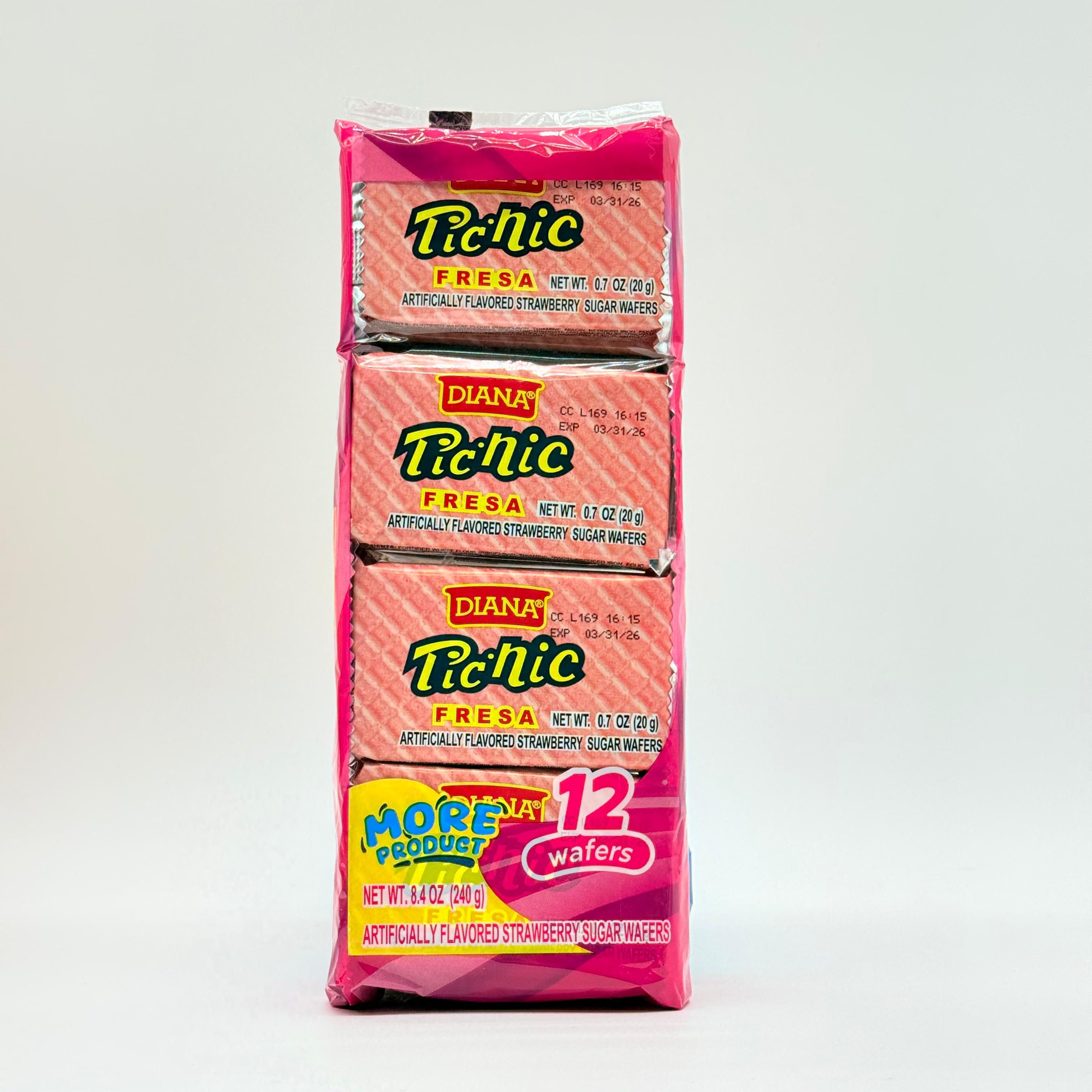 Galletas de vainilla picnic Diana  12 galletas