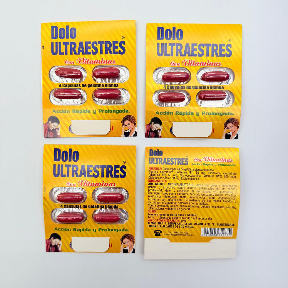 Dolo Ultraestrés con Vitaminas – 4 cápsulas (Paquete x4)