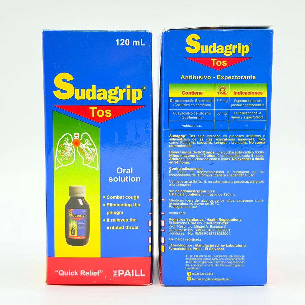 Sudagrip Tos – Antitusivo & Expectorante (120 mL)