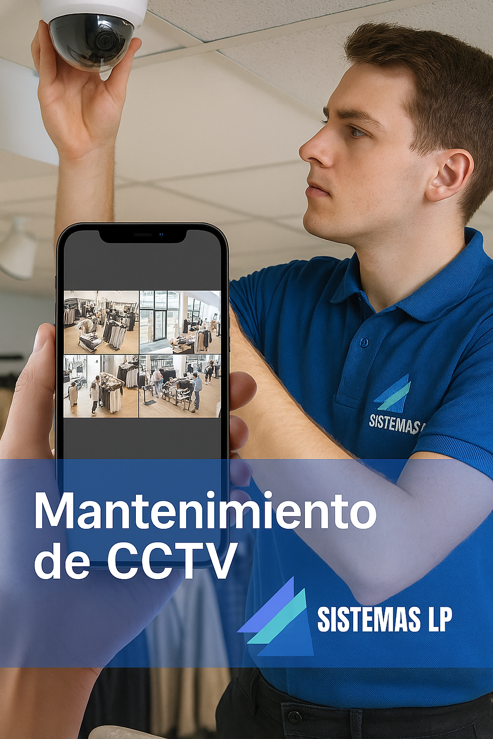 Plano detalle de cámara IP con lente y sensor en primer plano