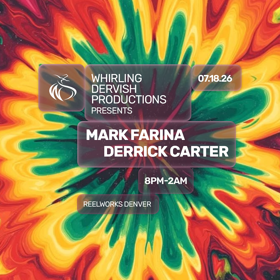 Mark Farina - July 18th 2026 at ReelWorks Denver