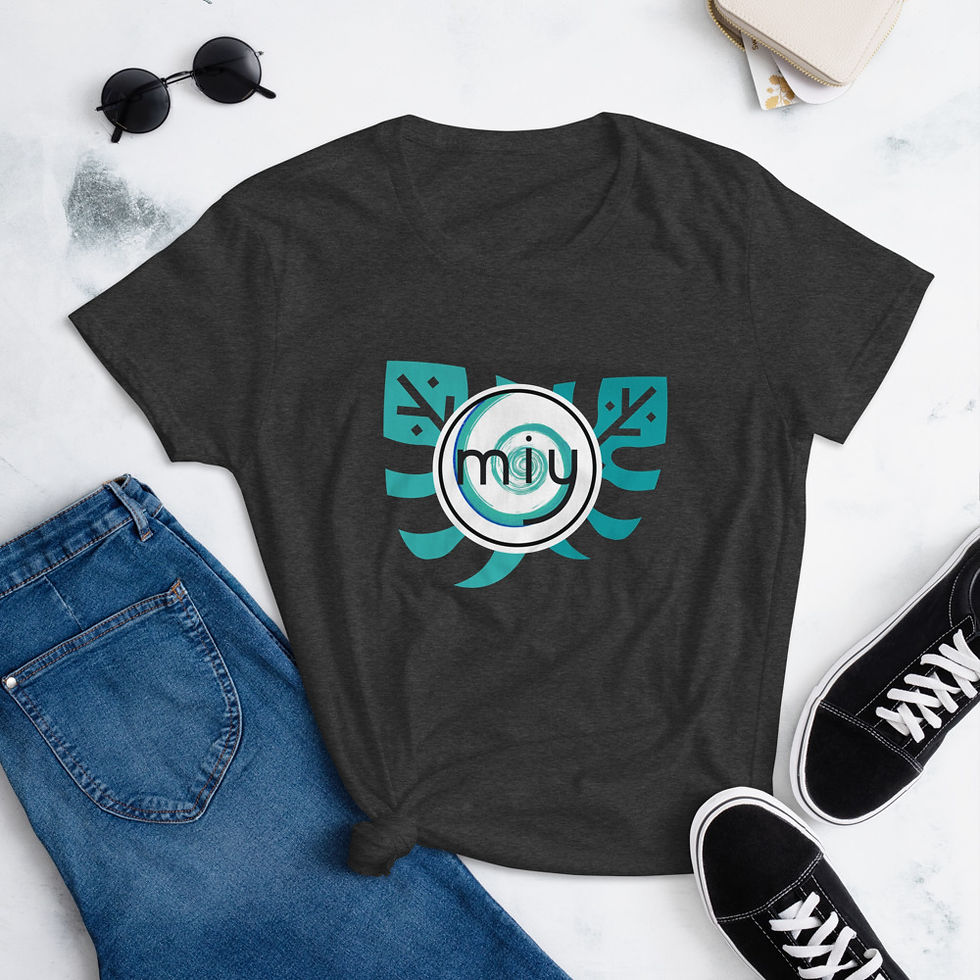 Thumbnail: MIY Monstera Logo Women's short sleeve t-shirt