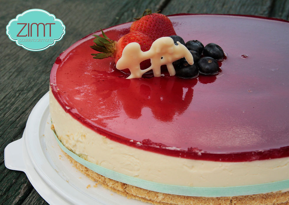 Cheesecake de frutos rojos