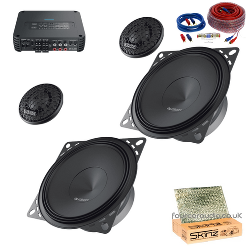 Land Rover Defender – Front Component Speakers + Amplifier