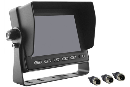 5 inch Rear View Monitor / Screen 4PIN connectors