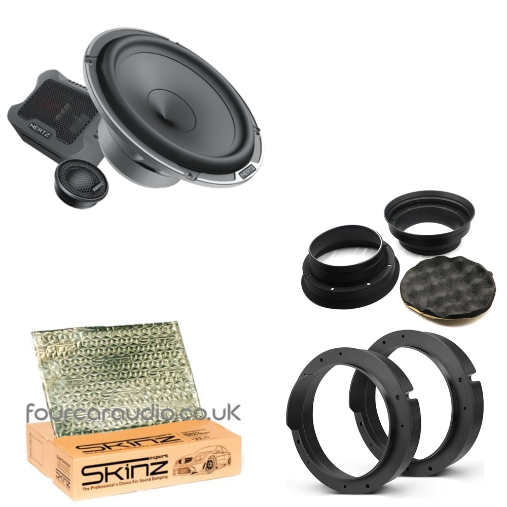 High Level Front Speaker Upgrade – Hertz Mille Pro MPK 165.3
