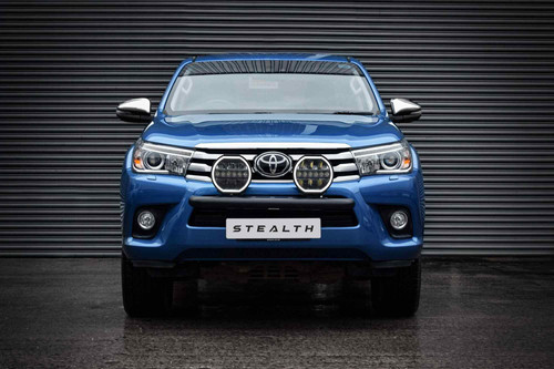Stealth Toyota Hilux MK8 2015-2020 Twin 9″ Luminous LED Spot Light Kit – 15,874