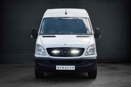 Stealth Mercedes Sprinter 2008-2018 Twin 10″ Luminous LED Integration Grille Kit