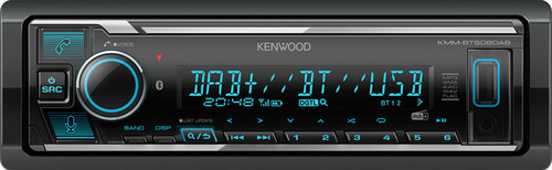 Kenwood KMM-BT408DAB DAB+ Bluetooth Car Stereo