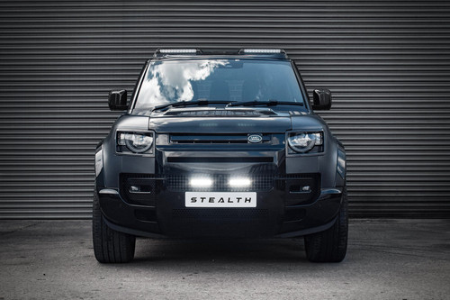 Stealth Land Rover Defender L663 2020+ Twin 6″ Luminous LED Integration Grille K
