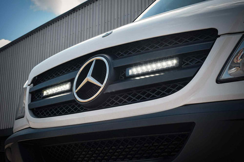 Stealth Mercedes Sprinter 2008-2018 Twin 10″ Luminous LED Integration Grille Kit
