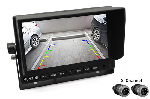 7-inch Reversing Camera Monitor with 4-Pin Connection