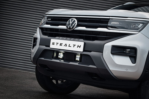 Stealth VW Amarok 2023+ Twin 3-inch LED Grille Kit – 9,600 Lumens