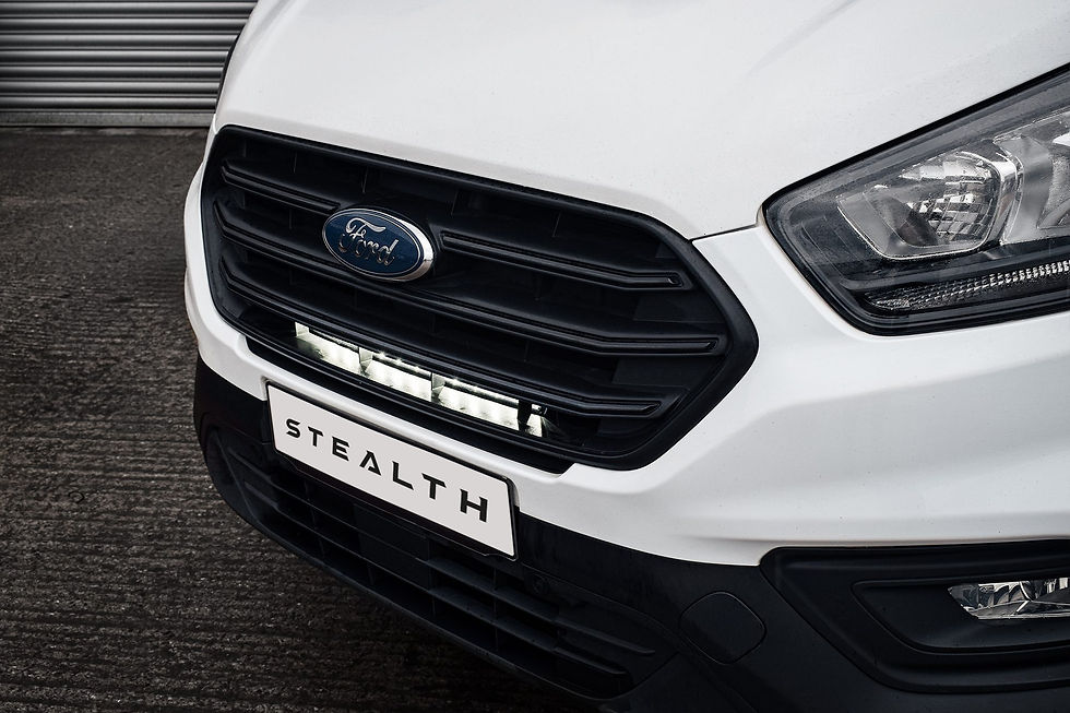 Thumbnail: Stealth Ford Transit Custom 2019-2023 20″ Luminous LED Integration Grille Kit –