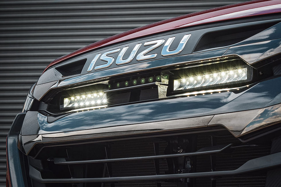 Thumbnail: Stealth Isuzu D-Max 2023+ Twin 10″ Luminous LED Integration Grille Kit – 7,560 L