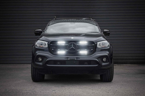 Stealth Mercedes X Class 2017-2020 Quad 6″ Luminous LED Integration Grille Kit –