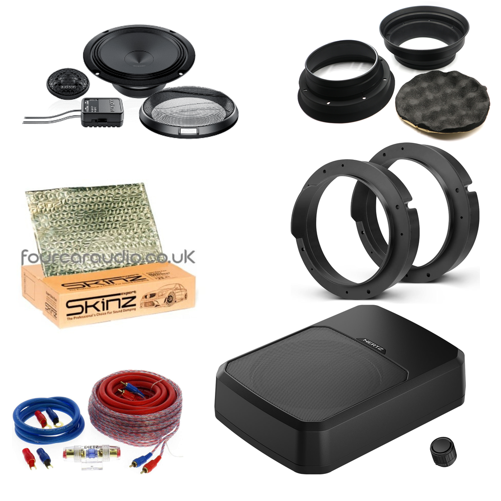 Mid Level Front Speaker Upgrade & Sub – Audison Prima & Hertz