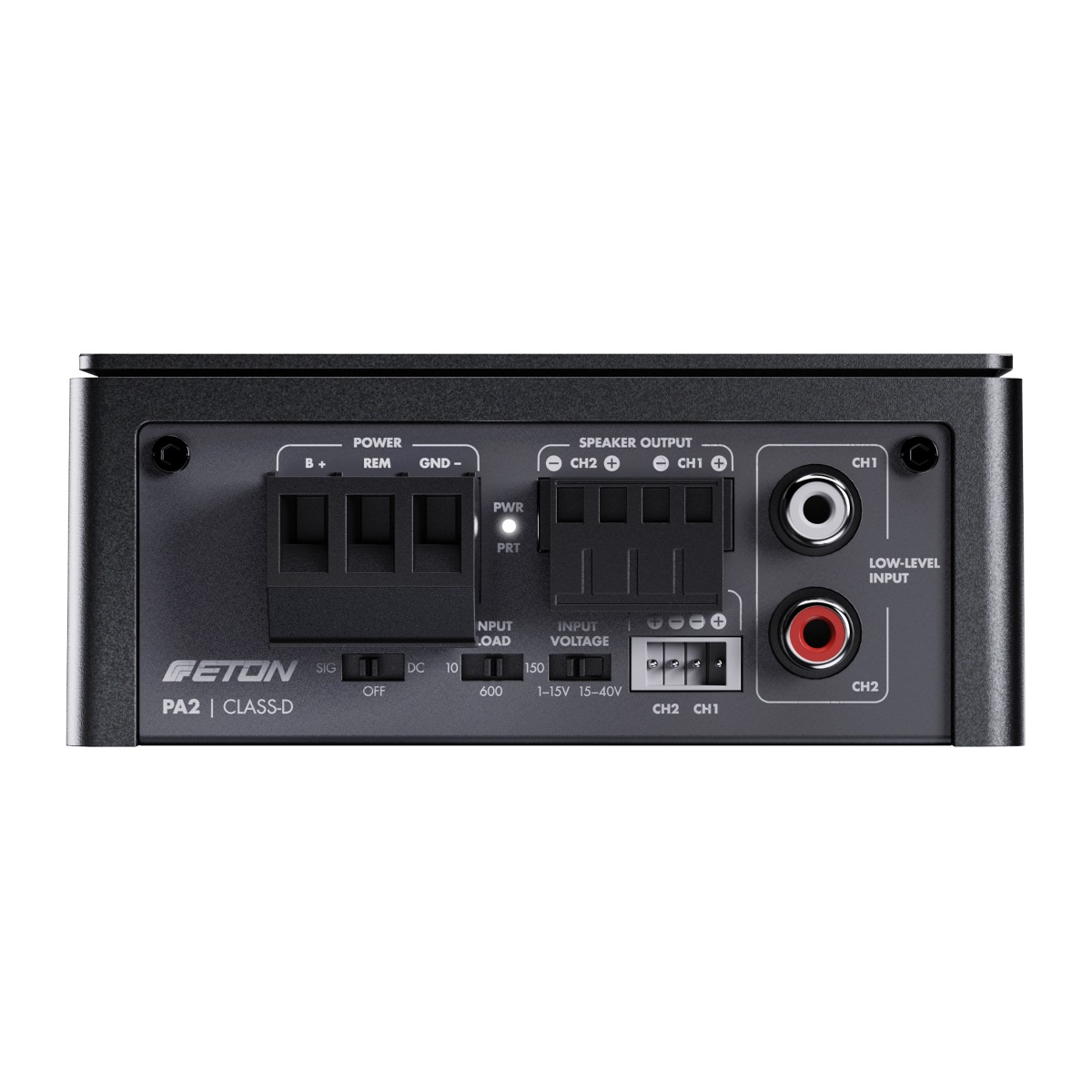 ETON PA 2 amplifier connections