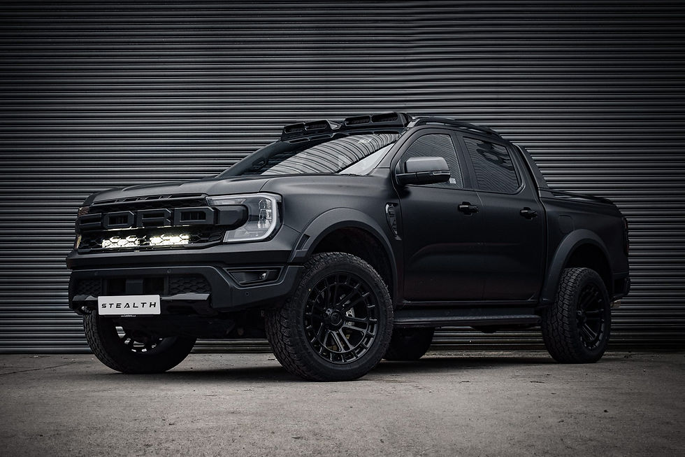 Thumbnail: Stealth Ford Ranger T9 2023+ Twin 13″ Luminous LED Integration Grille Kit – 20,1