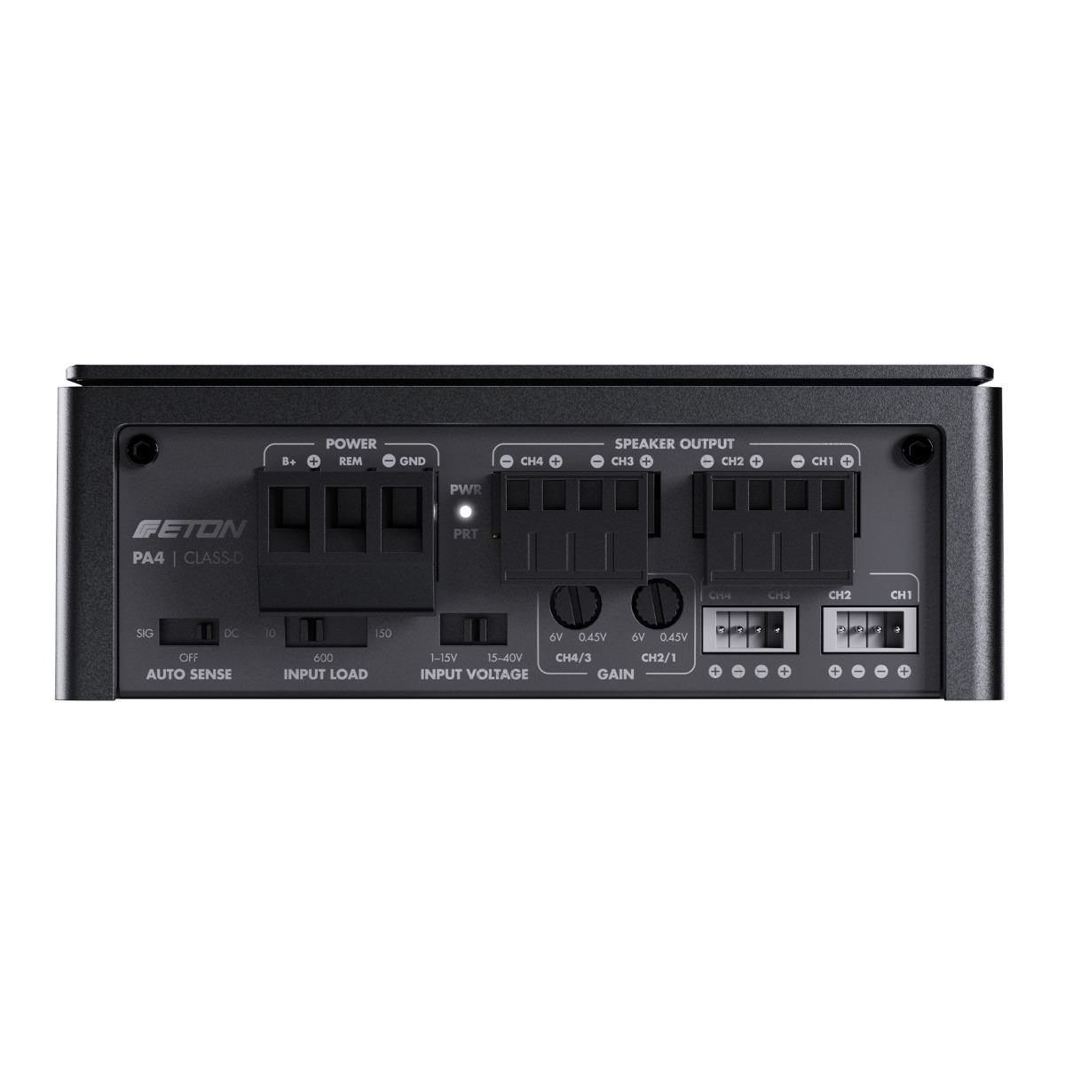 ETON PA 4 amplifier connections