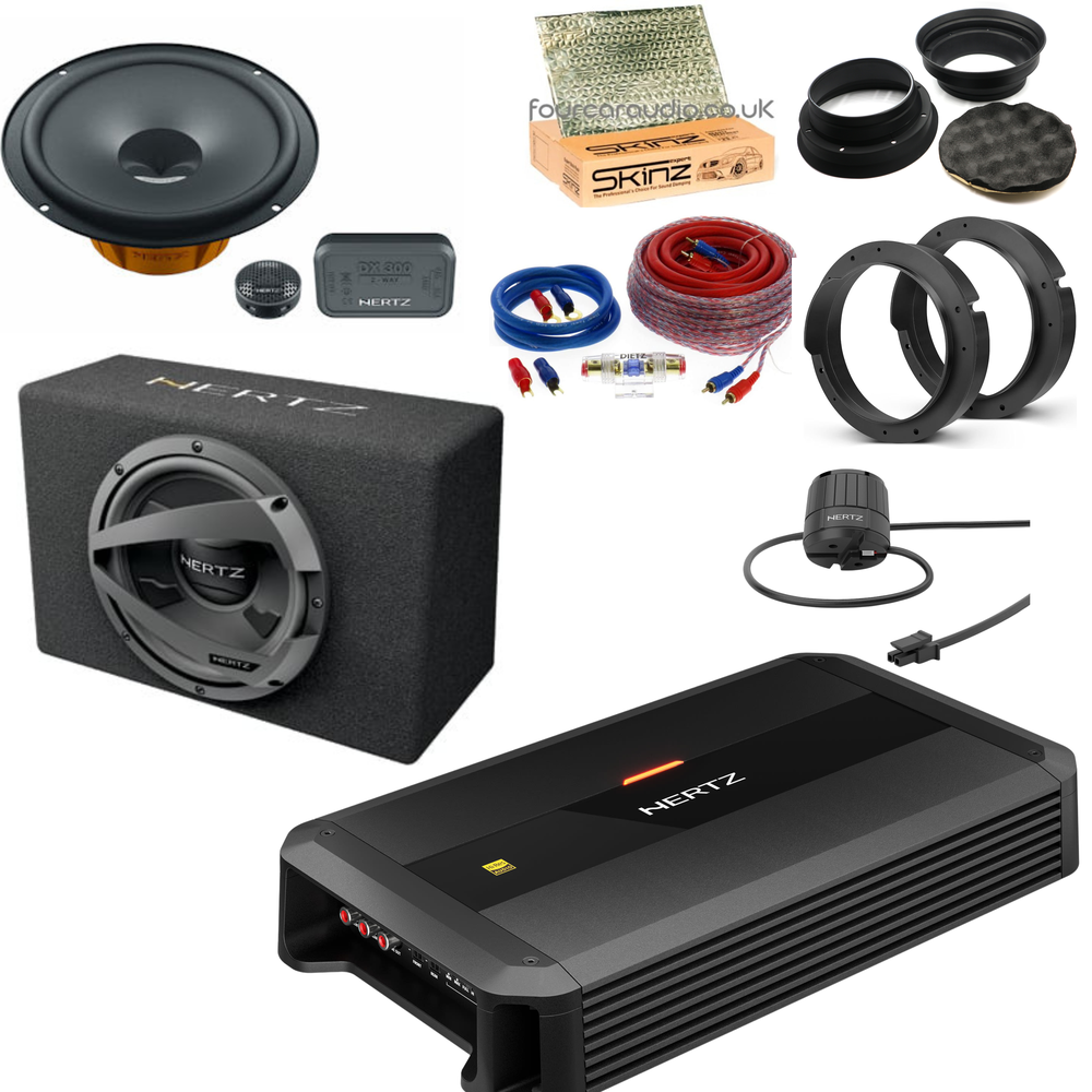Entry Level System – Hertz Dieci + Hertz DP Amp + DBX Sub