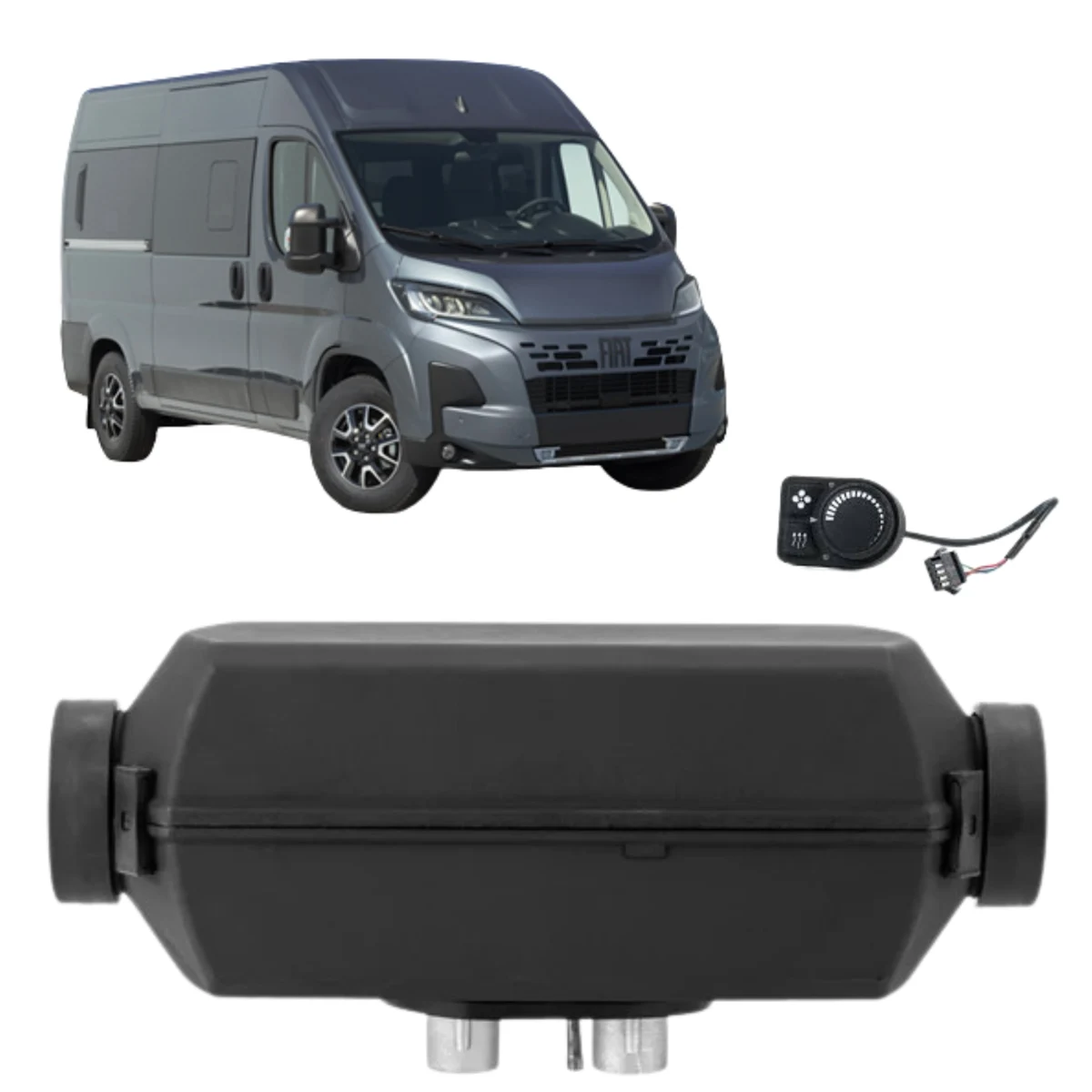 Autoterm 4kW Diesel Heater — Internal Installation