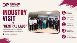 Learning Goes Beyond Classrooms: Diorama Students Visit Central Labs, Indore