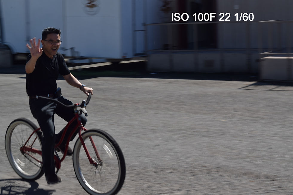 Exploring Motion with Shutter Speeds