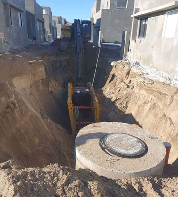 עבודות תשתית למערכות מים וביוב – התקנת צנרת