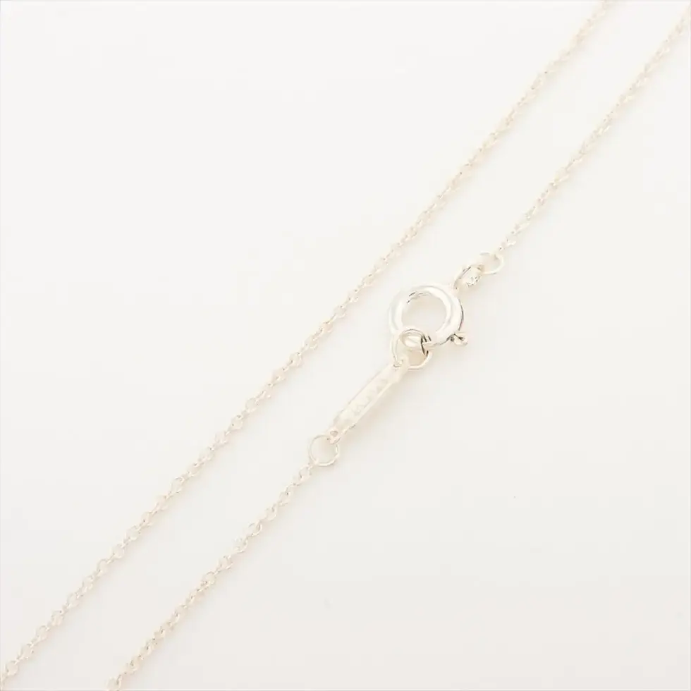 Thumbnail: Pre-loved Tiffany & Co. Return To Tiffany Mini Double Heart Tag Necklace Pink