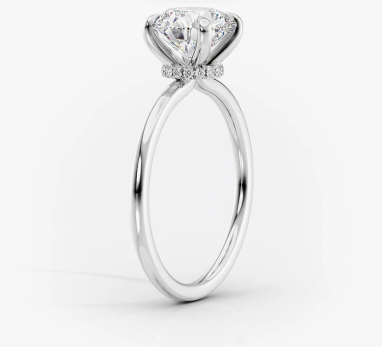 Thumbnail: The Pear Power – Custom Pear-Shaped Engagement Ring