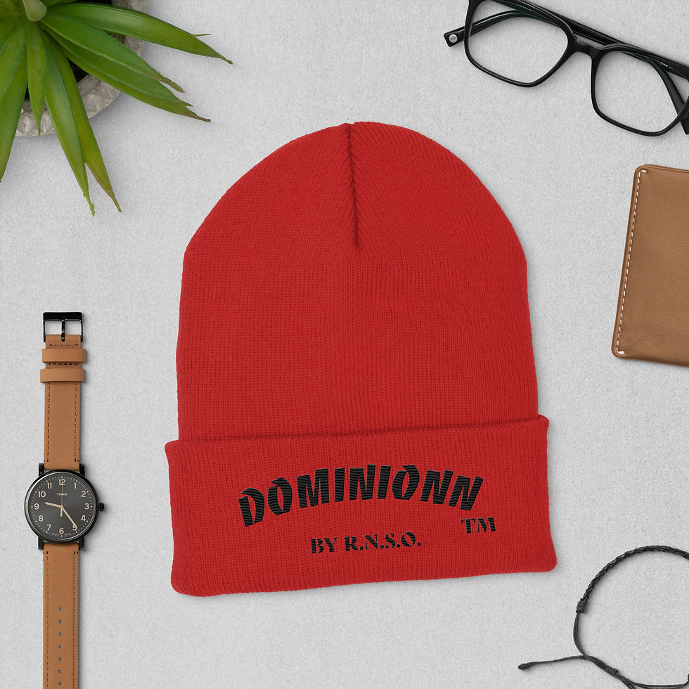 Thumbnail: DOMINIONN Beanie By. R.N.S.O.