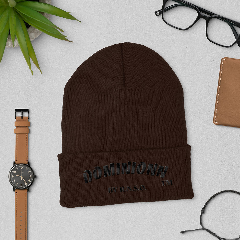 Thumbnail: DOMINIONN Beanie By. R.N.S.O.