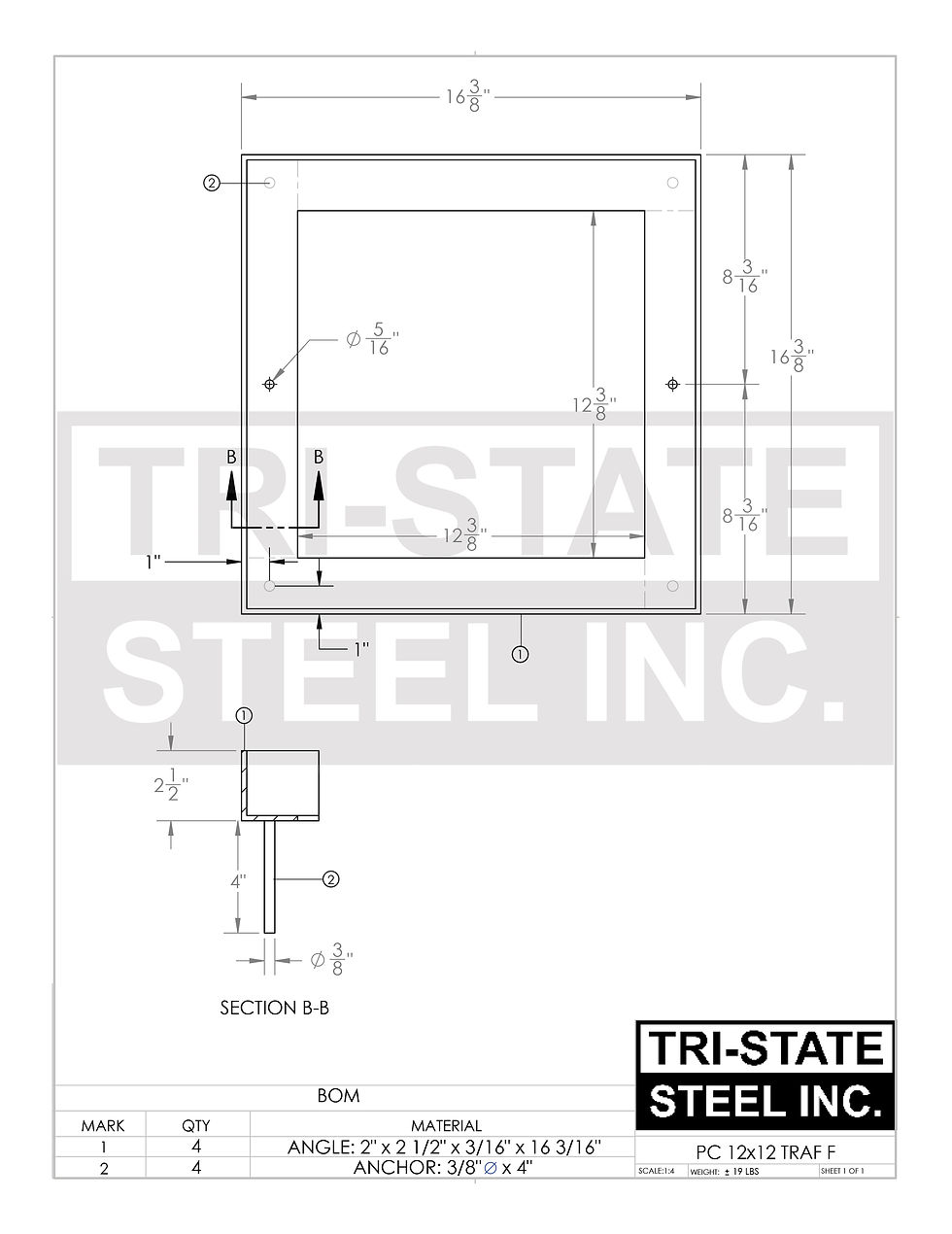 PC 12x12 TRAF F