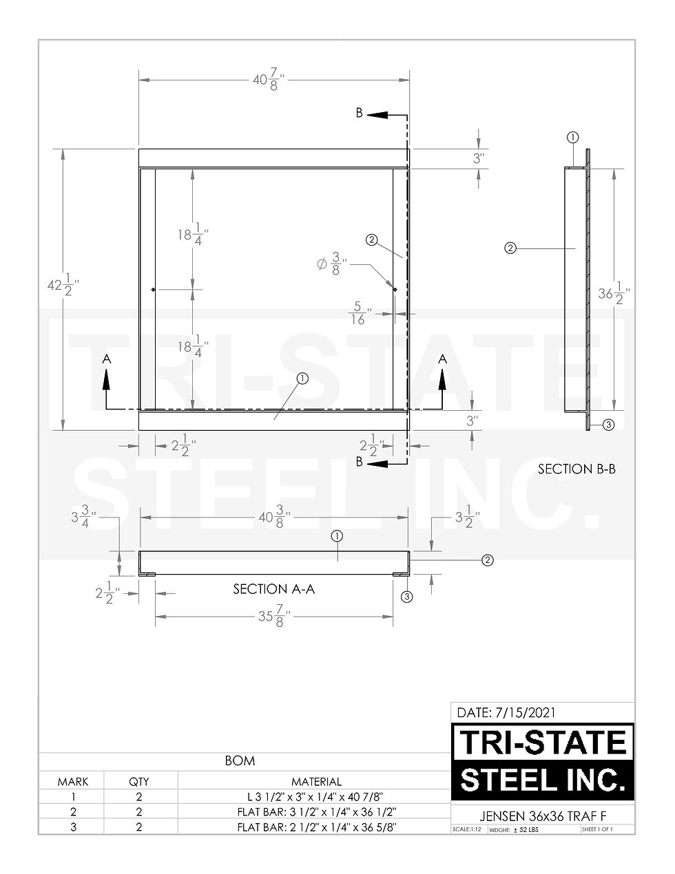 36x36 TRAF F