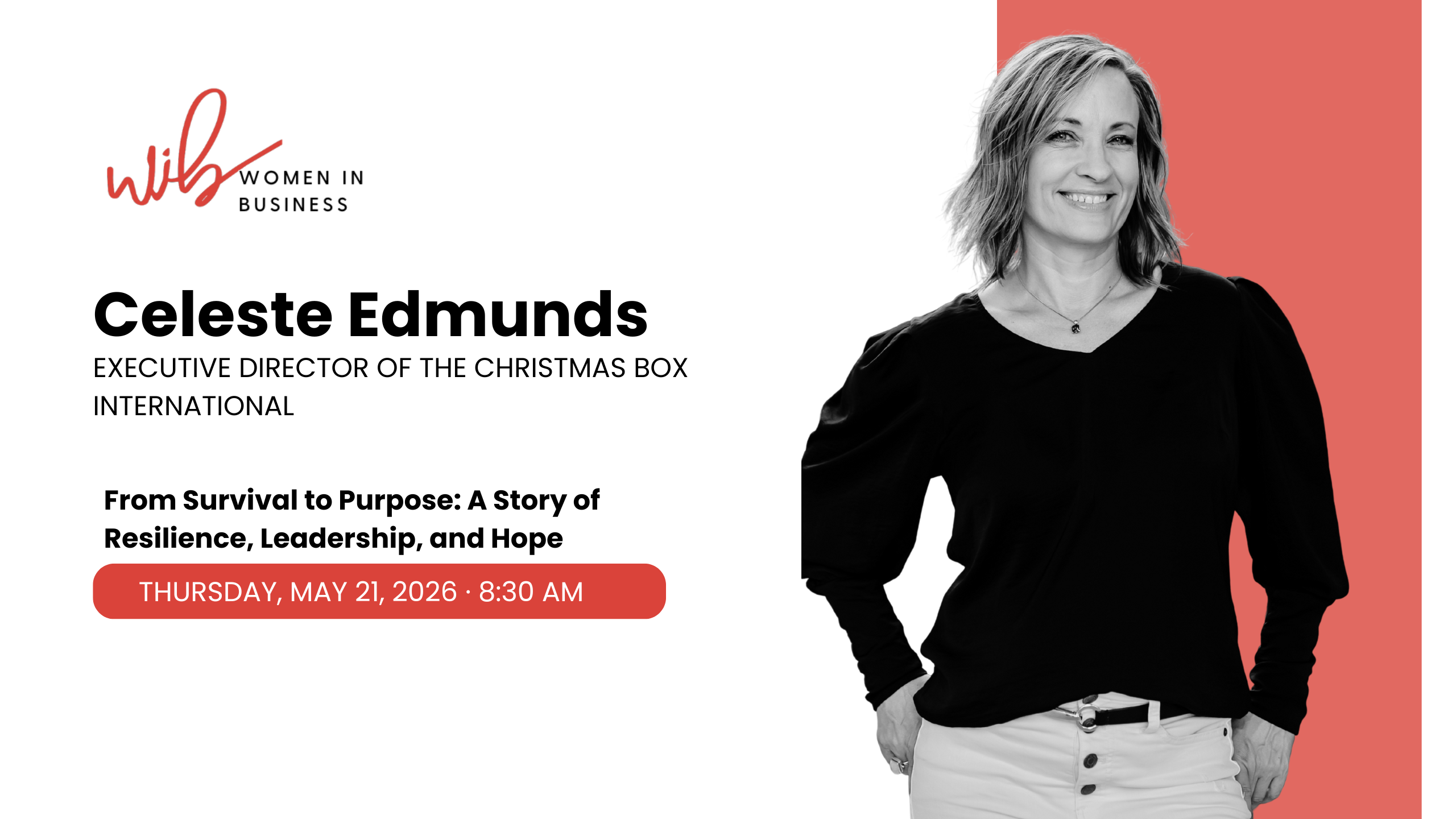 SSL Women in Business Breakfast: From Survival to Purpose - May 21