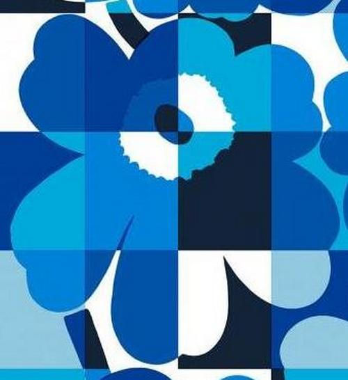 Miniatura: Blue Unikko Flowers 55x65