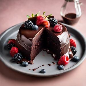 Dark Chocolate Mud Cake