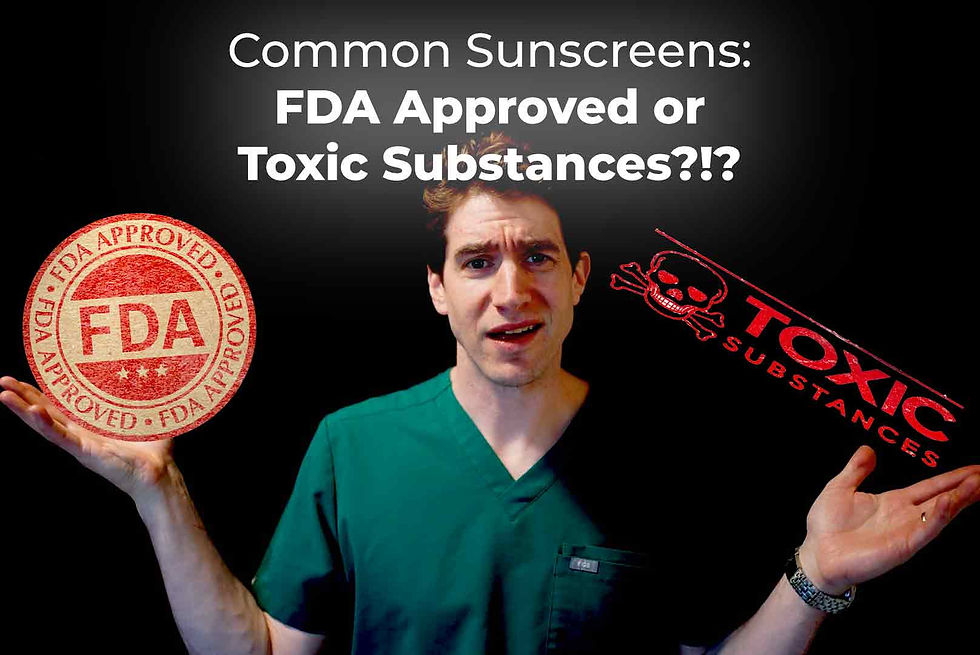 What's in Your Sunscreen, Part 2: Major Sunscreen Ingredients, FDA Approved or Toxic Substances?