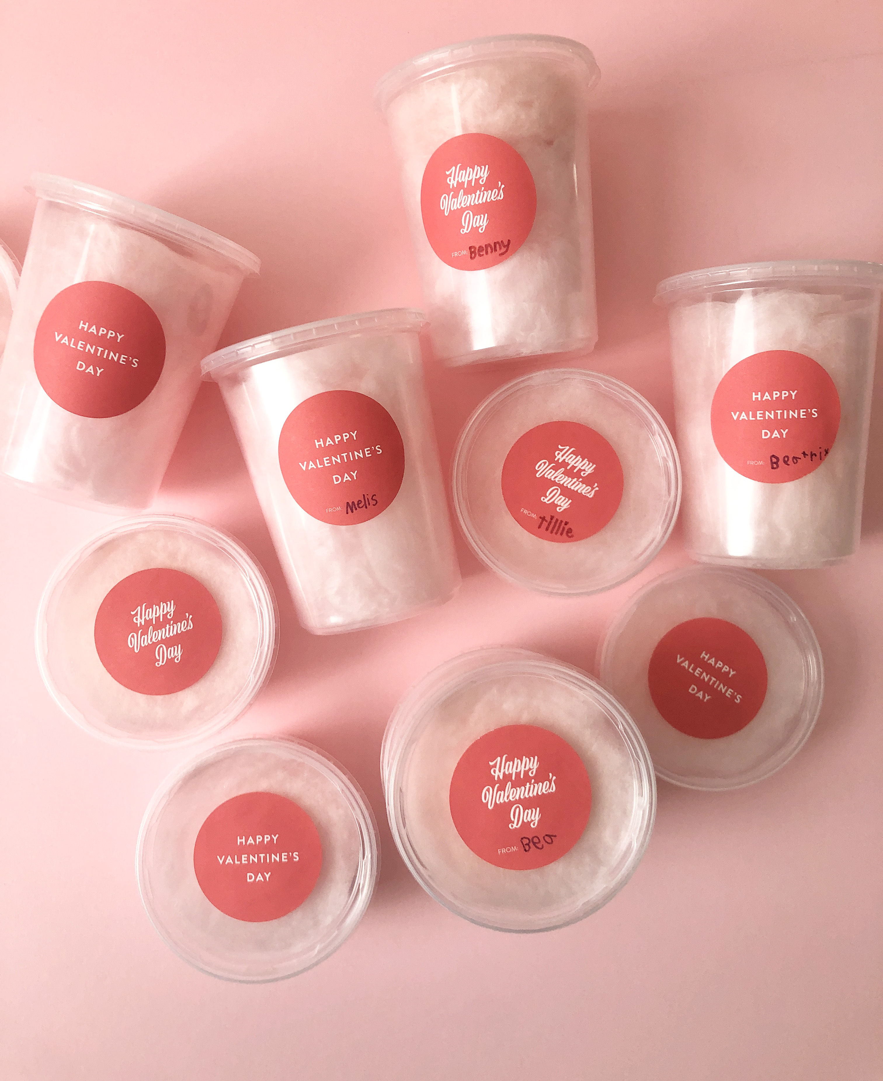 valentine cotton candy