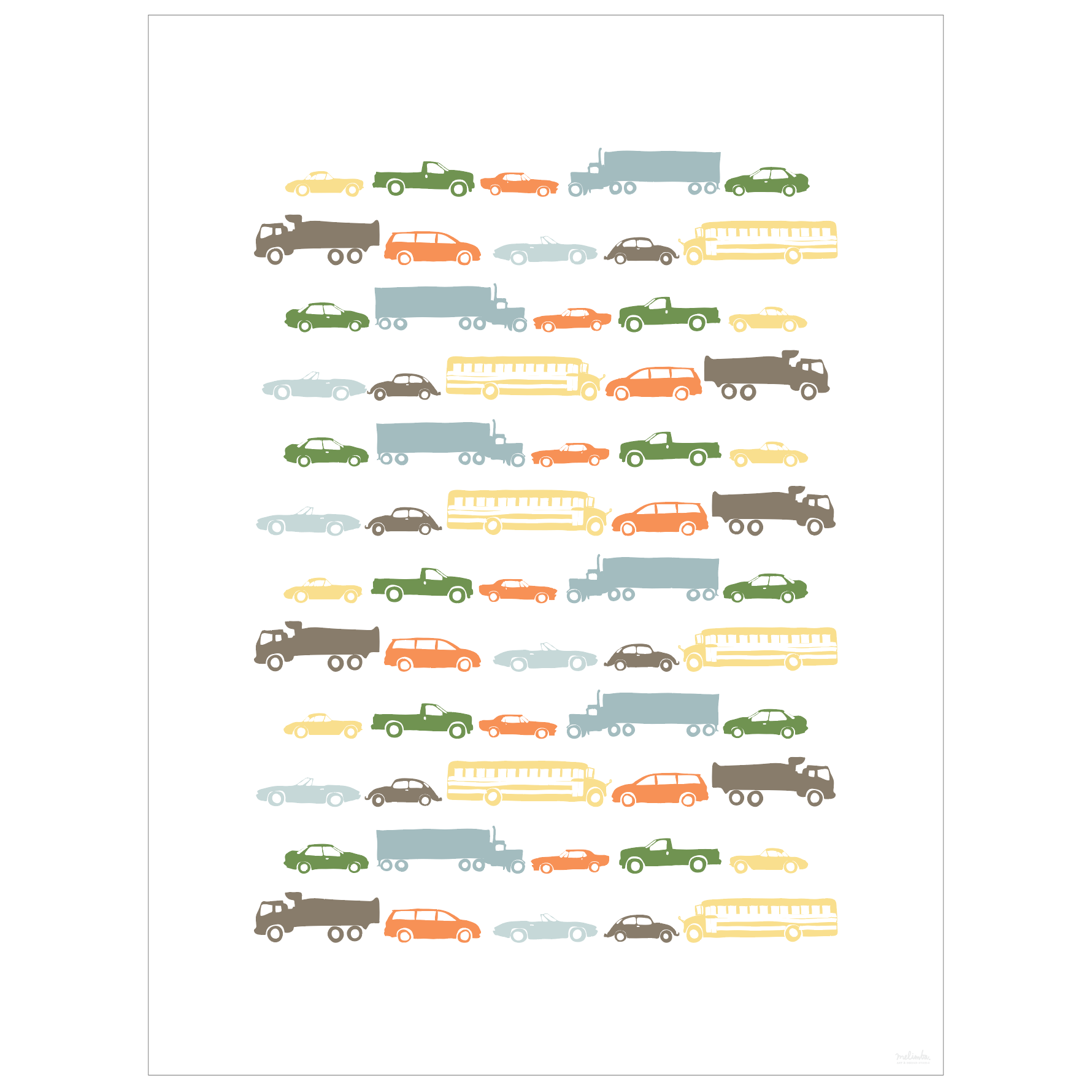 car talk art print - SKU 1611