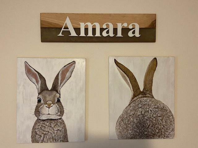 Thumbnail: Epoxy / Wood Name Sign