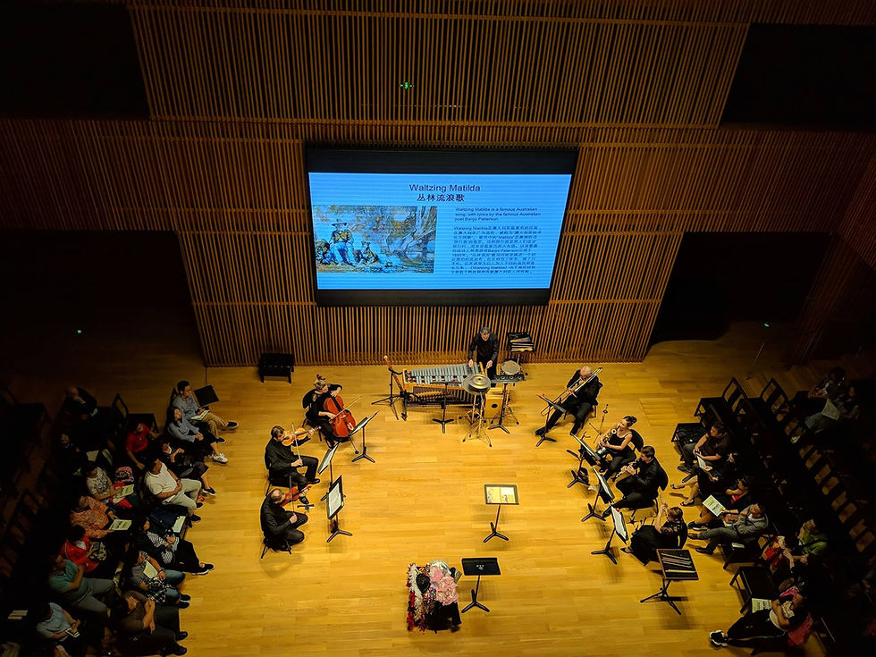 ensemble visit to China 2018