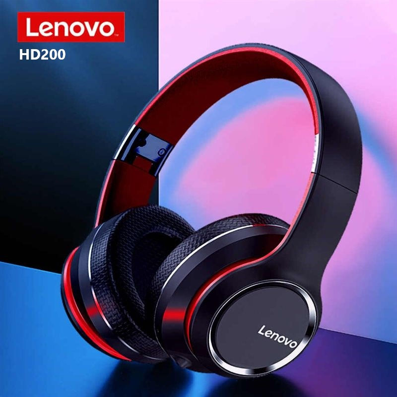 Lenovo HD200 (Black) - Wireless Headphone