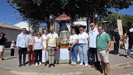 La Solana recibe a la Virgen de Peñarroya