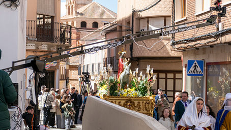 La Semana Santa de La Solana se estrenó en directo en La Galana Televisión