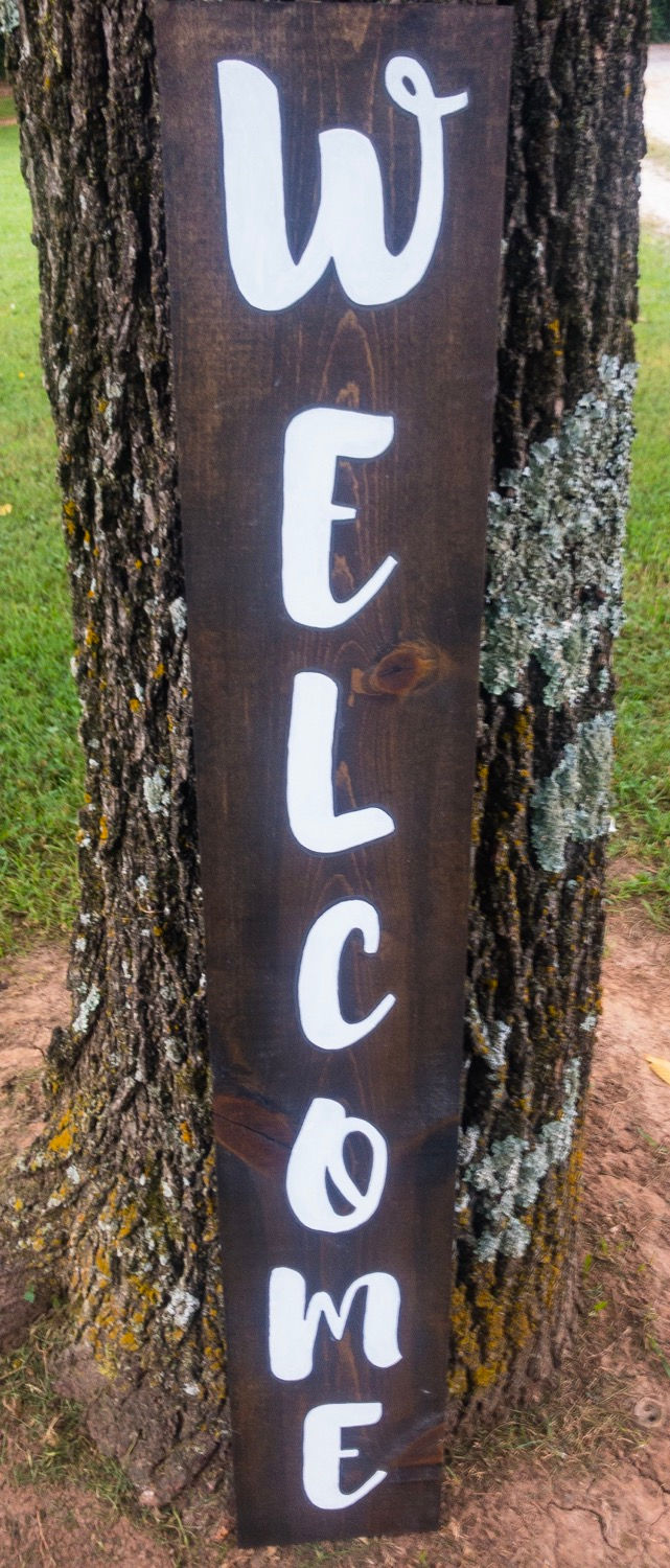 Thumbnail: Outdoor Welcome Porch Signs