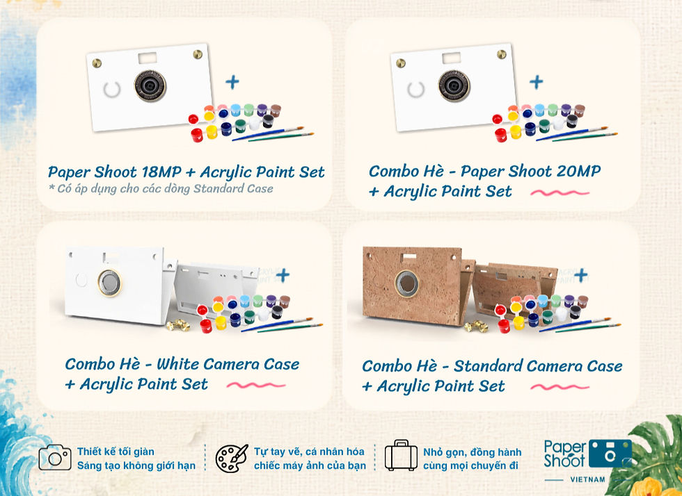 Paint Your Summer – Biến Mùa Hè Thành Dấu Ấn Riêng Cùng Paper Shoot Việt Nam