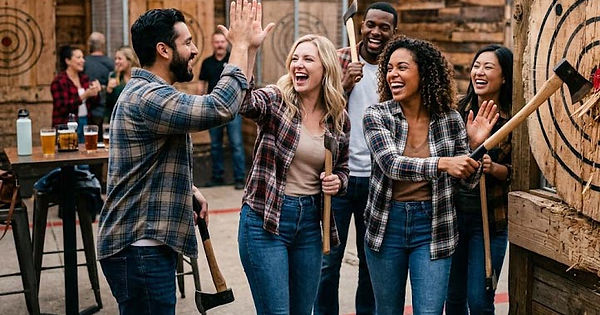 Axe throwing