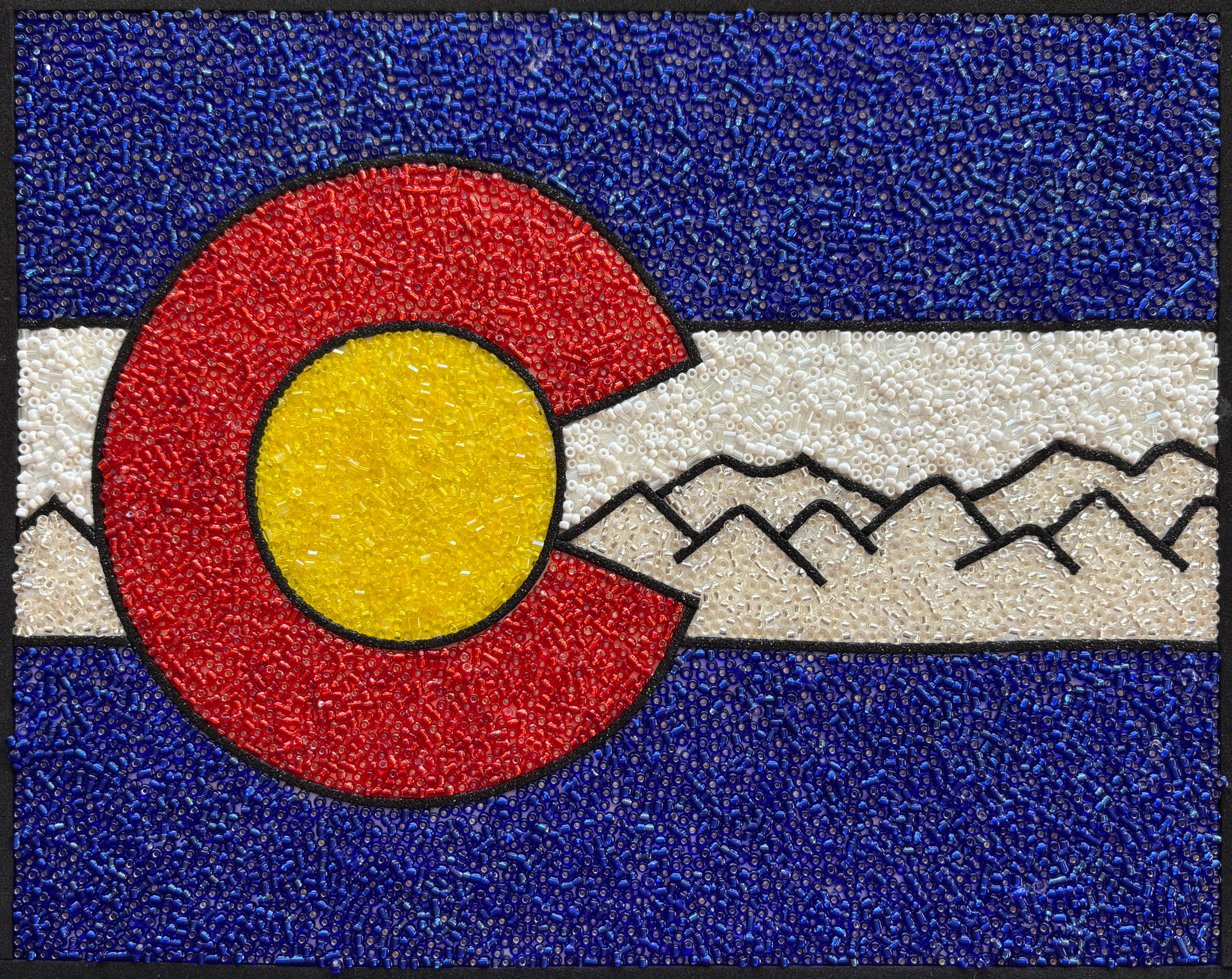 Bead Mosaic Kit 8x10 Colorado